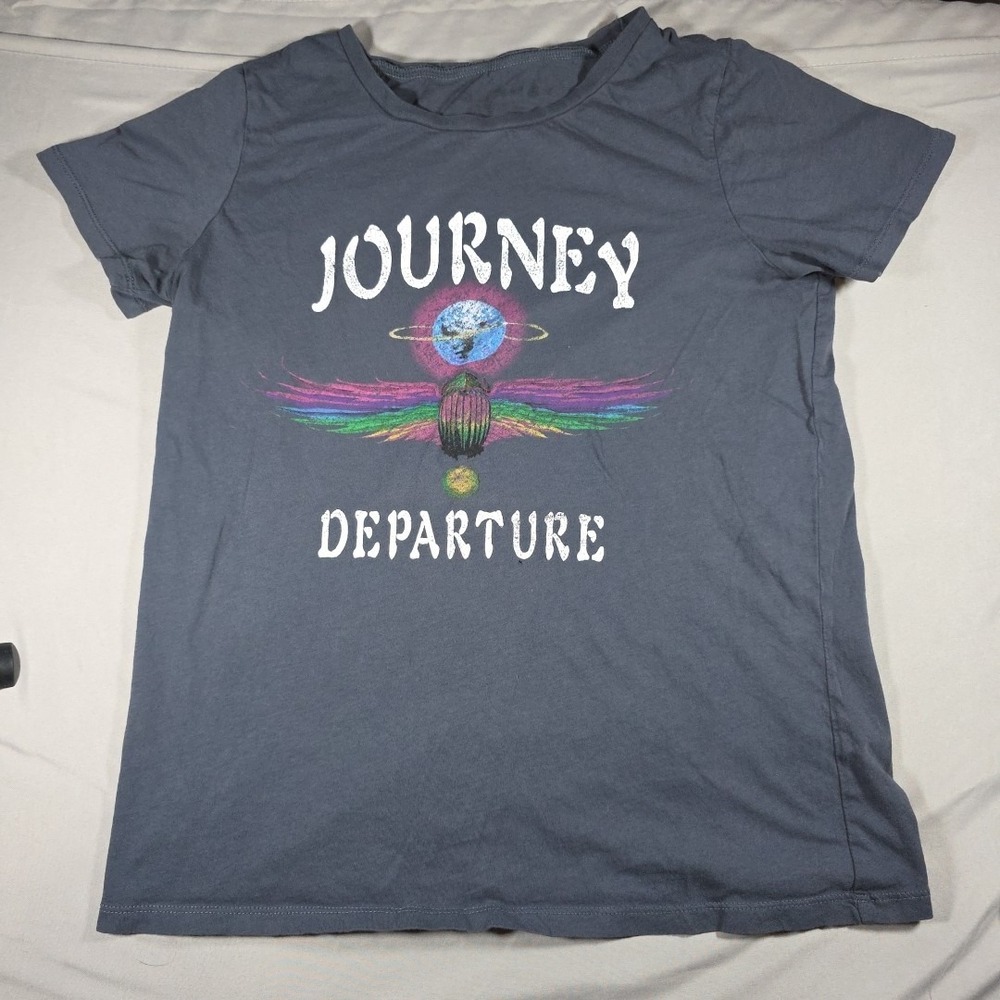 Journey Departure Soft Cotton Tee Shirt Size XS Band Tee Shirt - Retro Style‎